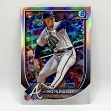 2025 Bowman Hurston Waldrep #61 Red Rookie Variation - ROY?