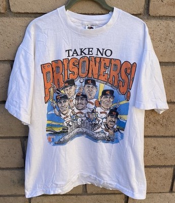 Vintage Take No Prisoners San Francisco Giants Caricature T Shirt AN64099