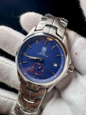 Tag Heuer Link Tiger Woods Limited Edition Automatic Blue Dial