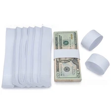 300 Pcs Money Bands Currency Money Straps Adhesive Currency Straps