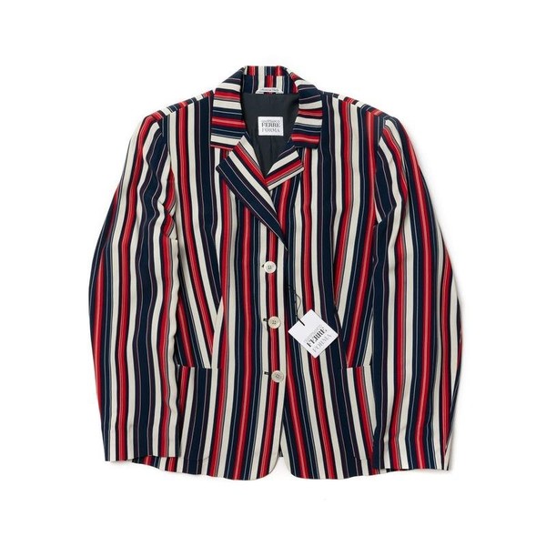 Women Gianfranco Ferre Jacket Red Viscose XL