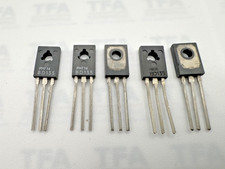5 PCS BD135 Philips NPN Transistor 45V 1.5A 12.5W TO-126 Medium Power Amplifier