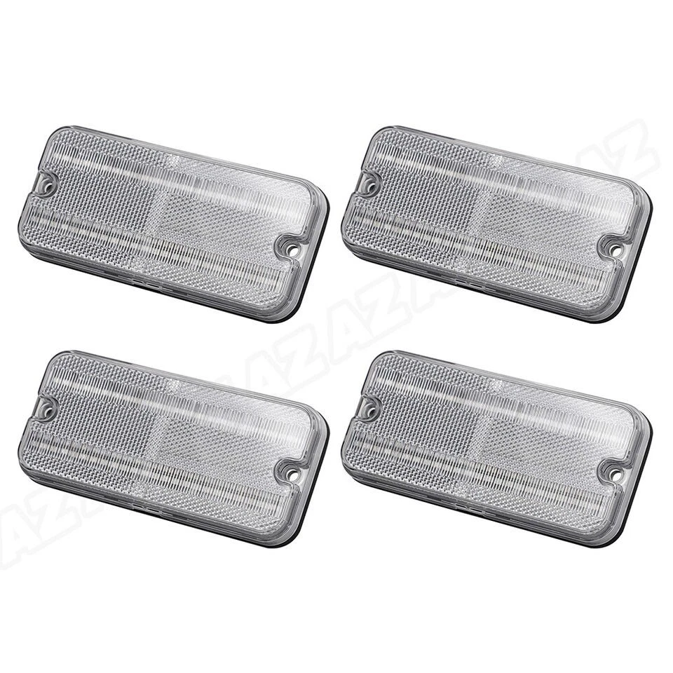 For 1968-1972 Chevy C10 GMC C15 C25 C35 Pickup LED Front Rear Side Marker Lights - Image 3 of 4