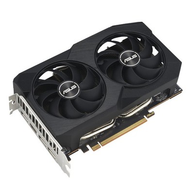 ASUS Dual RX7600 8GB GDDR6 PCIe 4.0 HDMI 2.1 3x DisplayPort 1.4a 2 Lüfter 2695MH