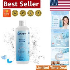 Gentle Ultrasonic Retainer Cleaner - 250ml Solution for Long-Lasting Freshness