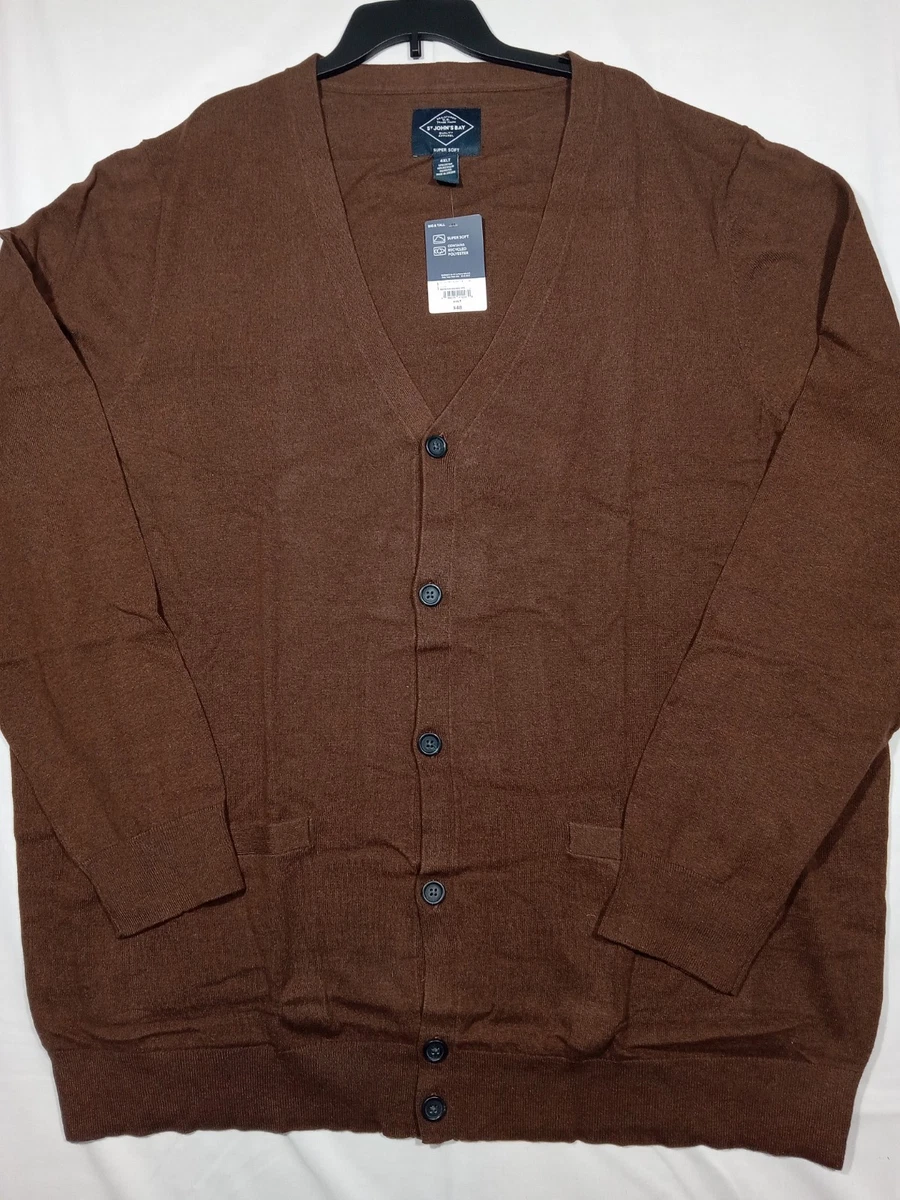 St. John's Bay Cardigan Sweaters for Men for sale | eBay