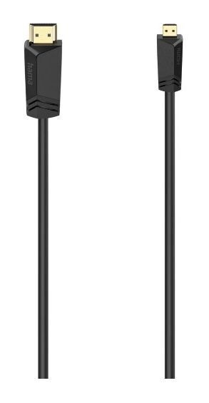 Hama 074259 18 Gbits Gerade HDMI auf HDMI Typ D Mikrofon 2 m Schwarz 6390₽