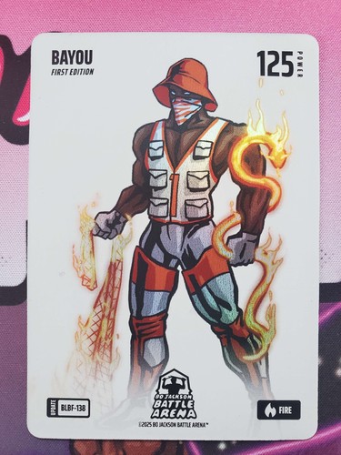 Bo Jackson Battle Arena BAYOU Blizzard Fire BLBF-138 Ja\'Marr Chase