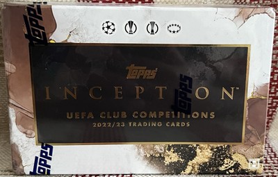Topps UK - UEFA Club Competitions Inception 2022/23 Brandneu Sealed