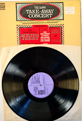 The Dawn Take-Away Concert LP Album vinyl record compilation 1971 on Dawn rock