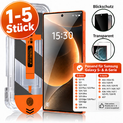 Panzerfolie Blickschutz Schutz Glas für Samsung Galaxy S26 S25 S24 S23 Ultra S22