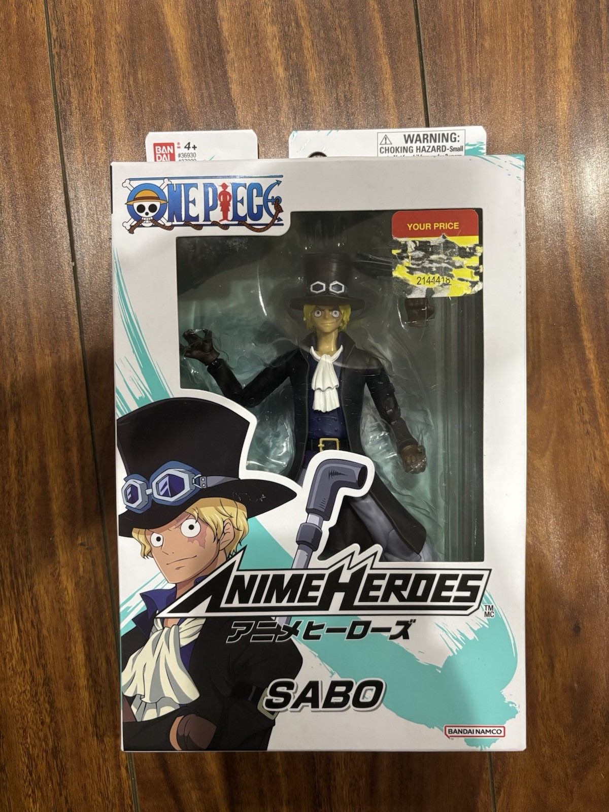 Bandai Namco Anime Heroes One Piece Sabo Action Figure