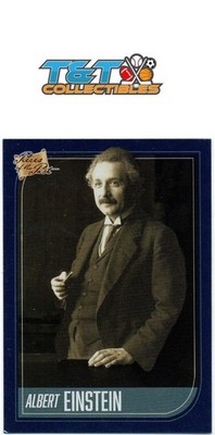 2021 Pieces Of The Past BLUE #63 Albert Einstein 5a