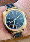 Vintage 1970s Timex Electric Dynabeat mens wristwatch