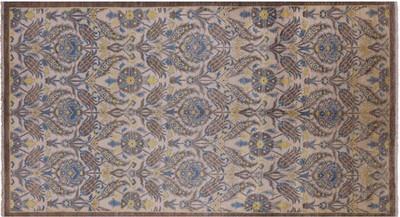 6' 0'' X 11' 2'' William Morris Hand Knotted Rug - P7103