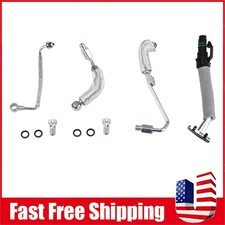 Turbo Oil Return Drain Oil Feed Pipe Kit For 2013-2019 Chevy Trax 1.4l L4