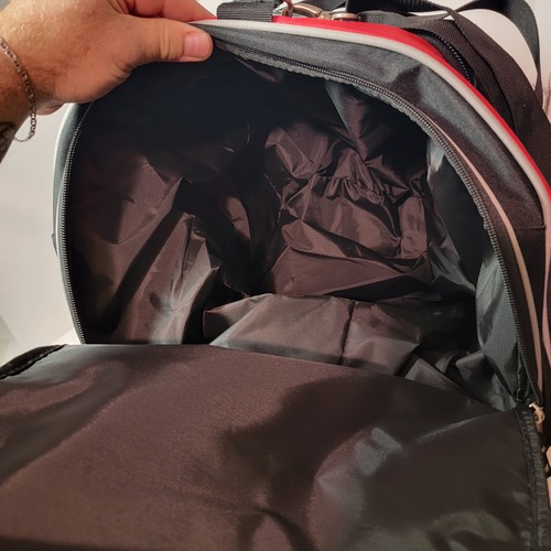NWT Large Ogio Rage Red And Black Duffle Gym Travel Bag Approx 22x14x12 Custom - Picture 8 of 14