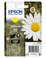Original Epson Tintenpatrone Gelb C13T18044012 T1804