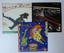 BONNIE RAITT 3 LPs: Home Plate 1975- Green Light 1982 - Nine Lives 1986