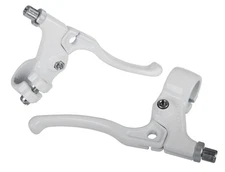 Dia-Compe Tech 5 NON-LOCKING BMX freestyle brake levers lever set - WHITE