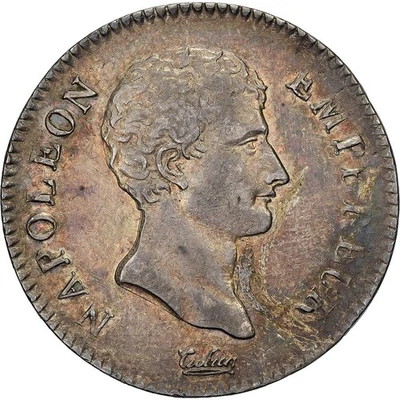 France, Napoléon Ier, 2 Francs, AN 13, Paris, Argent, TTB+, Gadoury:495 - Photo 1/2