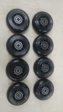 Heyzomm 8-Pack Inline Skate Wheels 85A with ABEC-9 Bearings 70mm