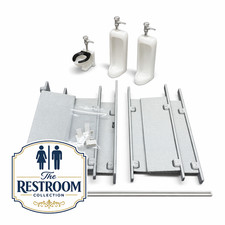 1:18 Scale Restroom Stalls Commercial Toilet Urinal 3.75" Action Figures Diorama