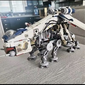 Star Wars Dropship with AT-OT Walker Lego Replica #10195 & 75337 & 75354