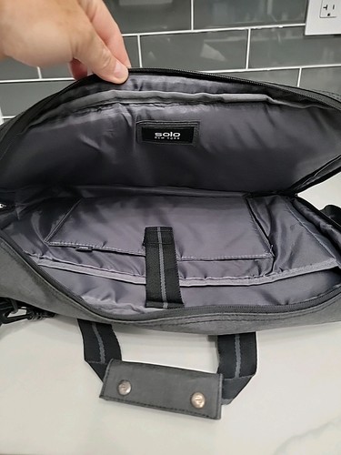NASA JPL Solo New York Dual Hybrid Briefcase Backpack Gray Big Bang Theory - 第 8/10 張圖片