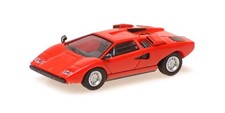 Minichamps Lamborghini Countach LP400 1974 1/87 Red Diecast Model Japan