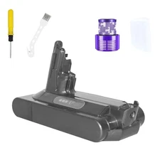 6000mAh 25.2V V10 Battery Replacement for Dyson V10 SV12 Battery (NOT FIT SV10)
