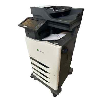 Lexmark CX825dte 130.870 Seiten Farblaser MFP LAN USB AirPrint Duplex 4x 500 Bla