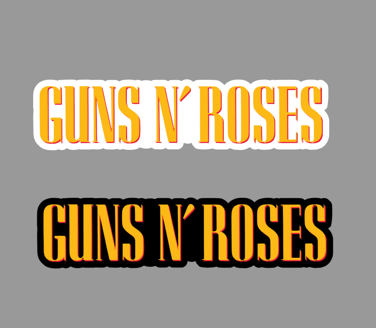 Guns N' Roses Sticker Decal | eBay