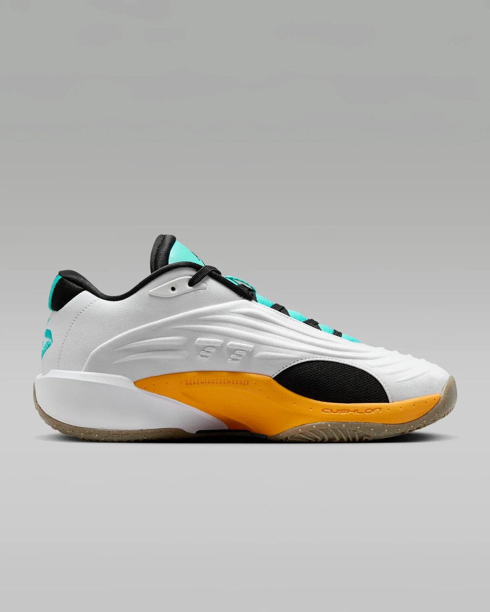 New Nike Jordan Luka 3 PF Basketball Shoes - White/ Hyper Jade
