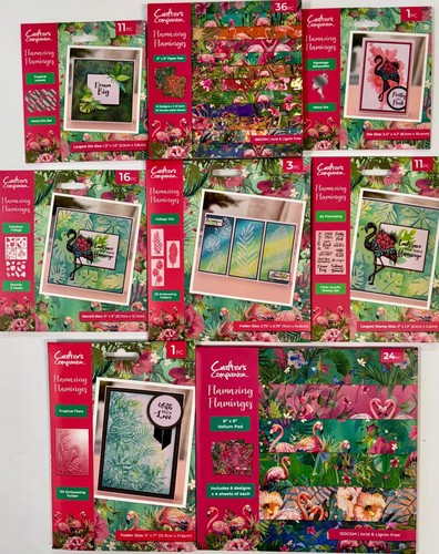 Crafter's Companion Flamazing Flamingos Collection ~ YOU CHOOSE! - 第 10/10 張圖片