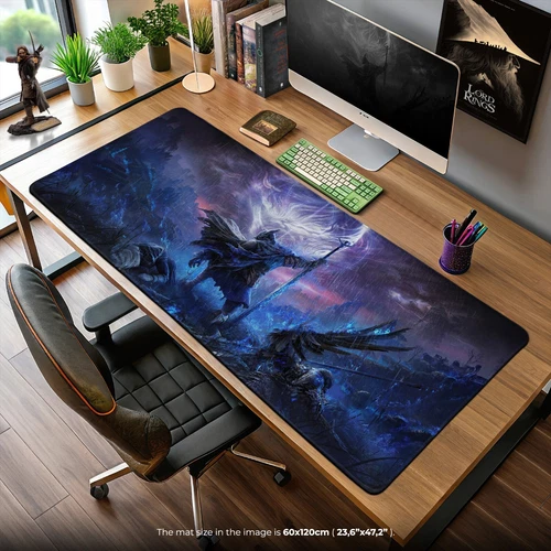 Elden Ring Fantasy Desk Mat - Ranni the Witch Art Mouse Pad for Gamers