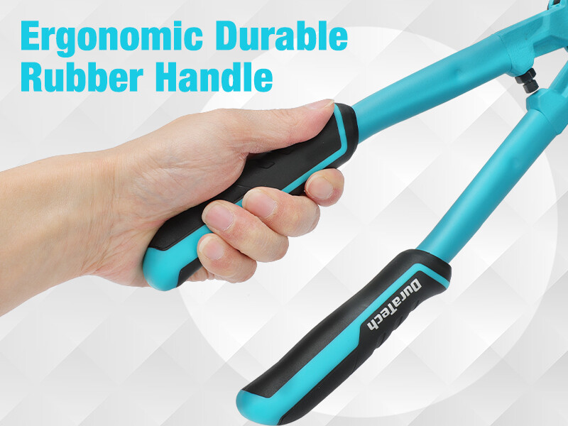 DURATECH 14'' Heavy Duty Bolt Cutter Bi-Material Ergonomic Rubber Grip Handle