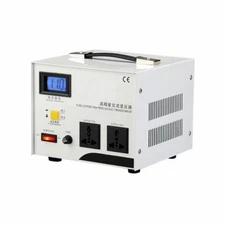 HIG AC 110-220V Step Up Regulator Transformer 2000W Voltage Converter Stabilizer