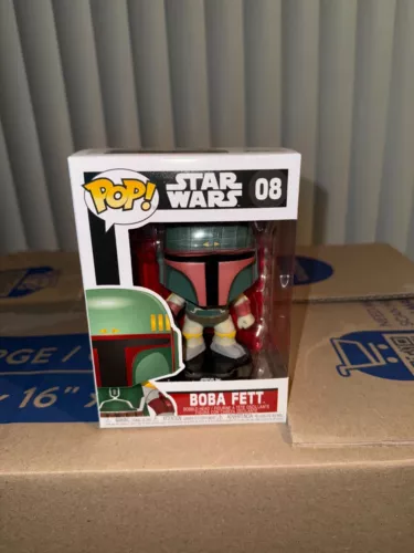 Star Wars Funko Pop Vinyl Figure #08 Boba Fett