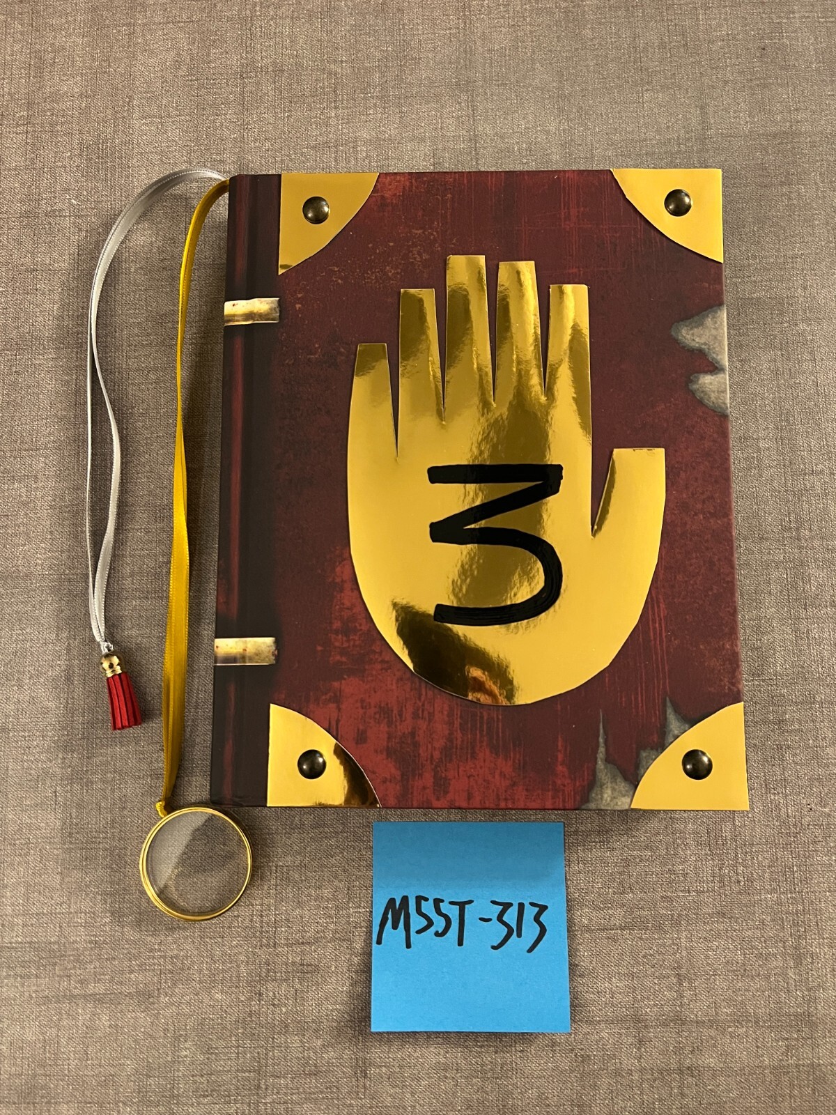 Custom Gravity Falls Journal 3 Hardcover Book WITH INVISIBLE INK PAGES & PHOTOS