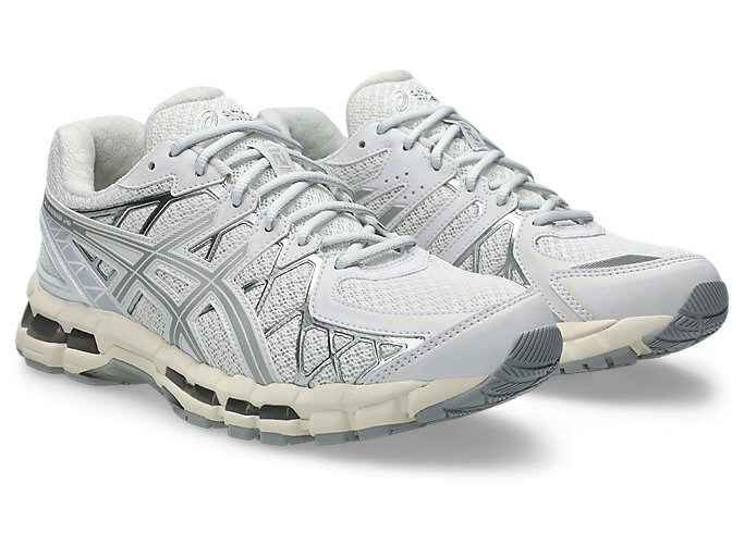 1203A388-100 Asics Gel-Kayano 20 White Pure Silver (Men display picture 2