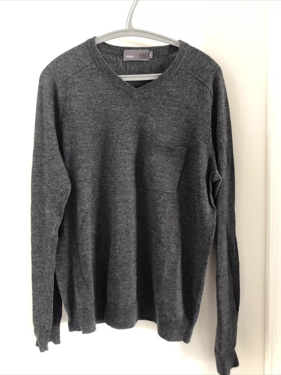 Vince linen sweater cheap