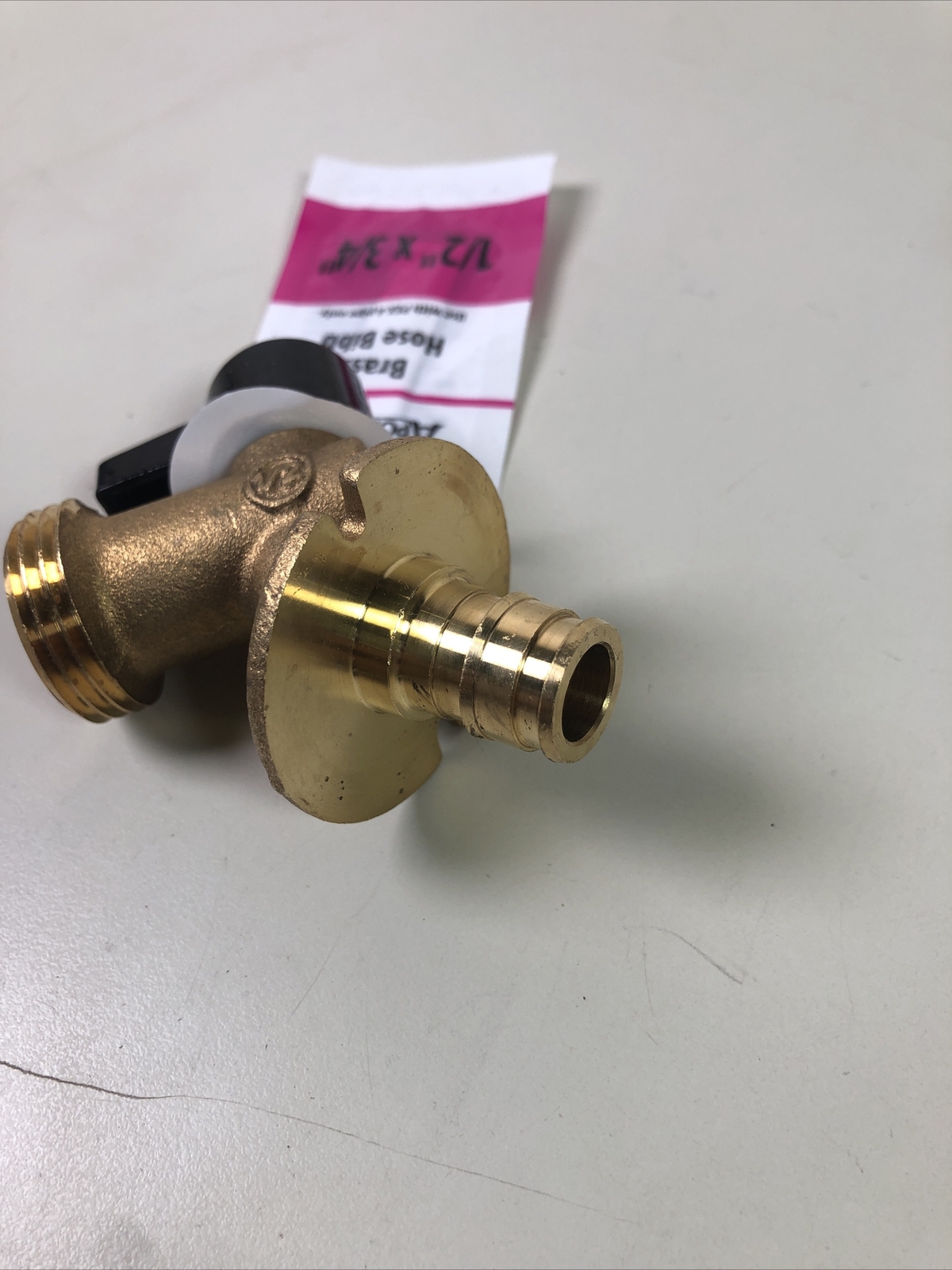 Apollo 1/2" x 3/4" Brass Hose Bib PEX Sillcock EPXSCV1234 Pex A eBay