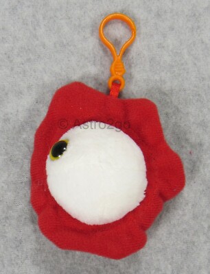 GIANT MICROBES-CHICKENPOX KEY CHAIN-Stuffed Plush Varicella Virus Shingles Itch