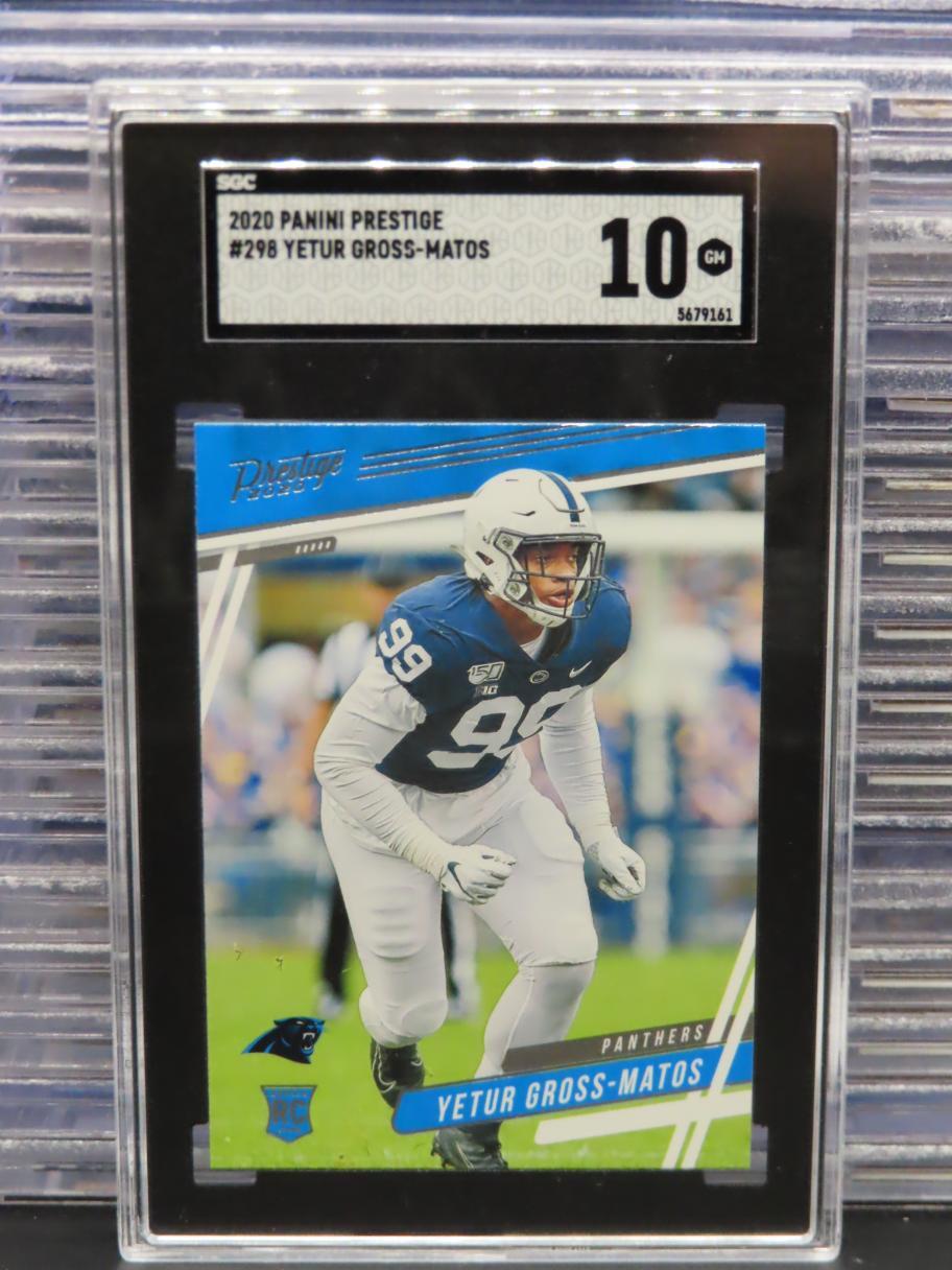 Yetur Gross-Matos Panini Prestige #298 Signature Xtra Points