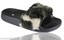 thumbnail 62  - Women's Slip On Size Flat Farrah Rubber Slider Mules Fur Slipper Rihanna Sandals