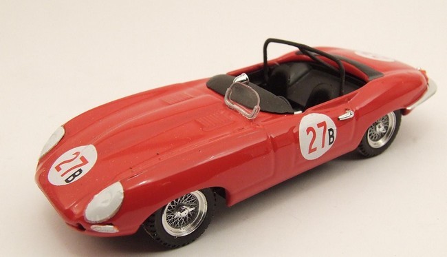 Voiture Jaguar E Spider N°27 Riverside 1961 Best Models 9353 au 1/43