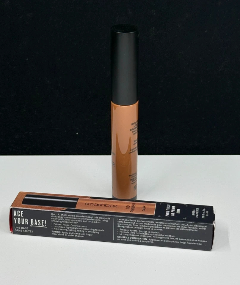 Smashbox Photo Finish Lid Primer #Dark Eye Primer 0.08 oz/2.5ml New In Box - Image 2 of 4