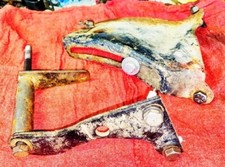 1969 Z28 302-ss350 Camaro Alternator Brackets Gm Original One Year Only Gm 69
