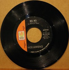 VICKI LAWRENCE **NO, NO** Northern Soul 45 on UNITED ARTISTS 50748 PROMO COPY